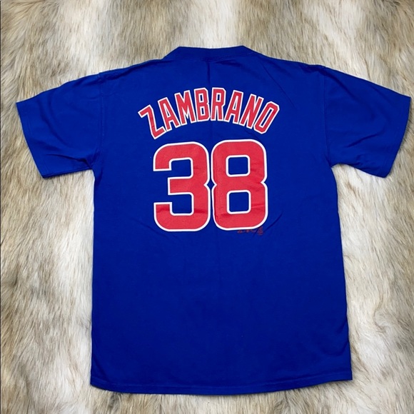 Zambrano Chicago CUBS T-Shirt, Medium - Picture 1 of 4